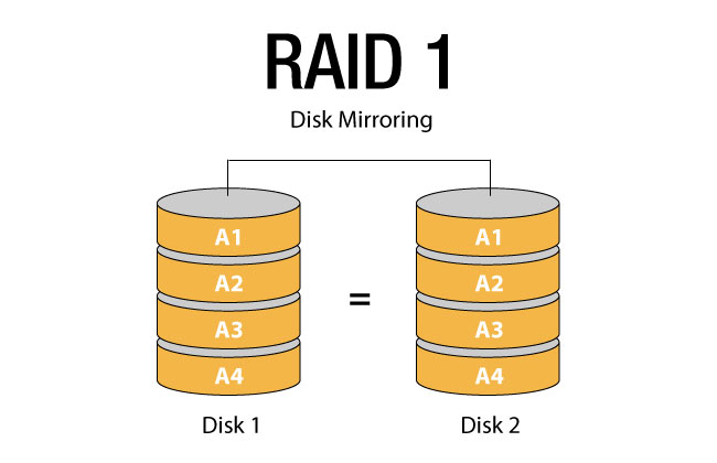 RAID 1 Architecture Diagram