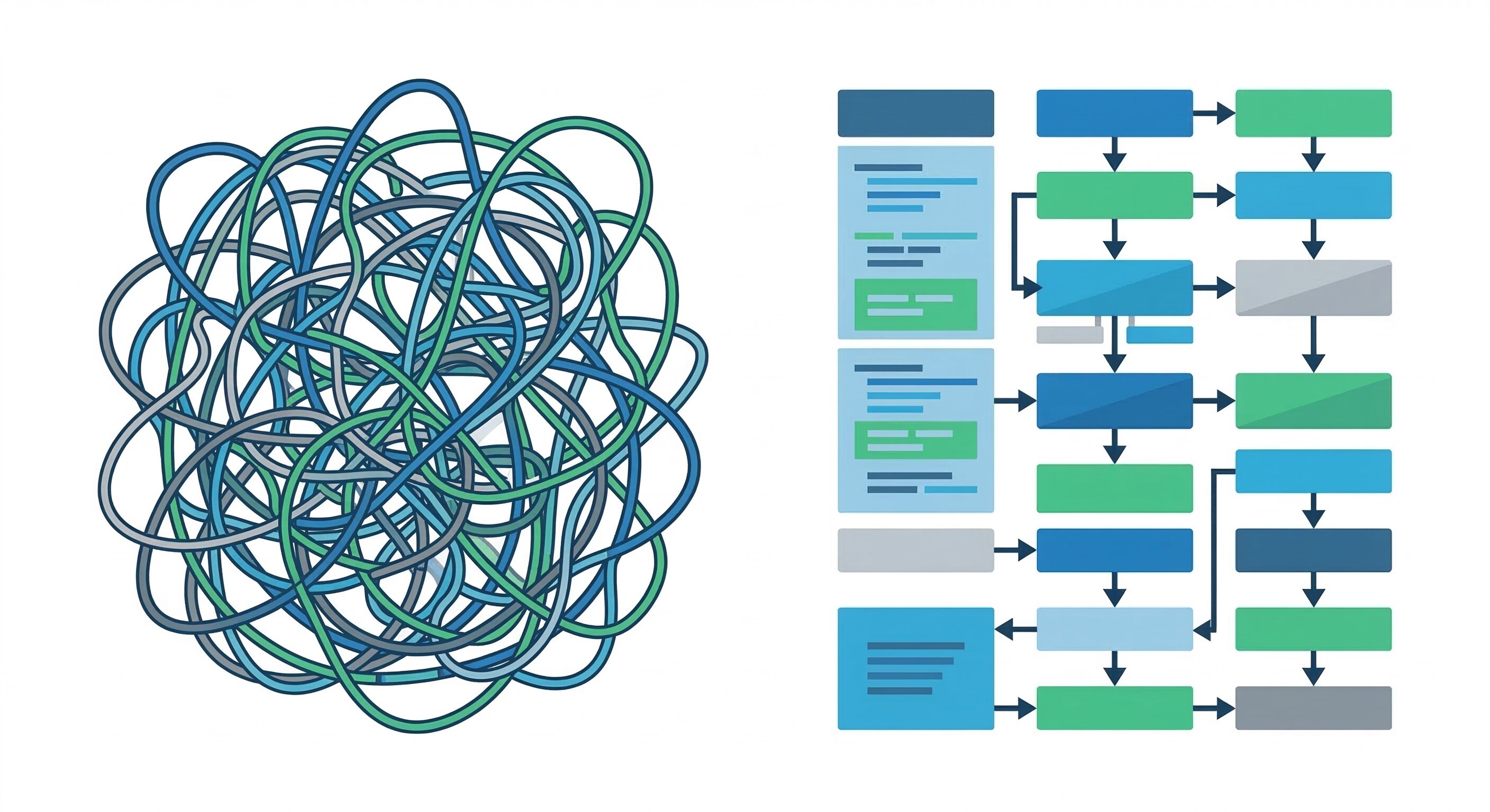 Spaghetti Code vs Clean Code